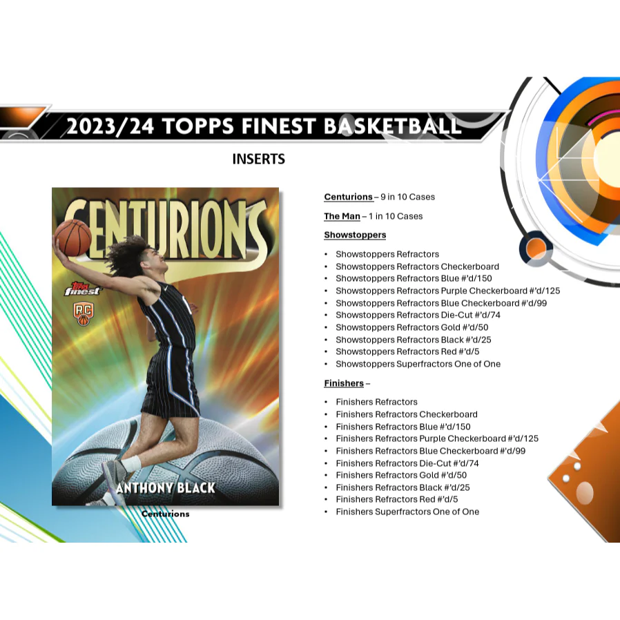 2023-24 Topps Finest Basketball Hobby Box - Image 5