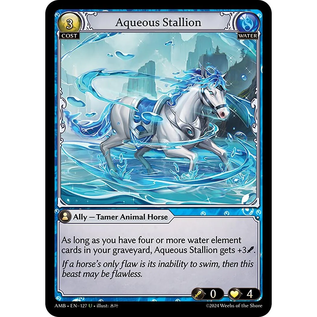 Aqueous Stallion (127) (Mortal Ambition)