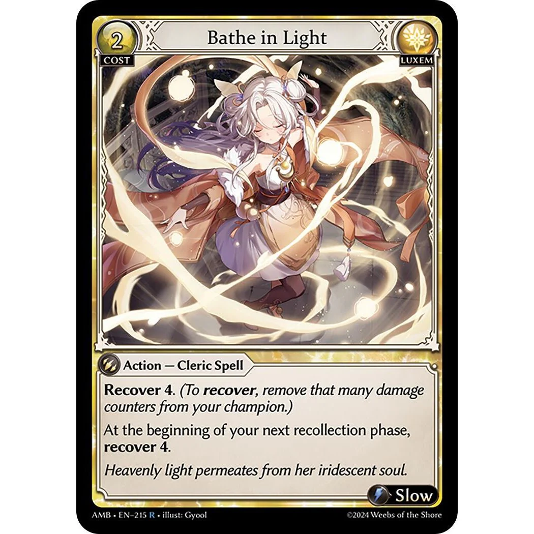 Bathe in Light (215) (Mortal Ambition)