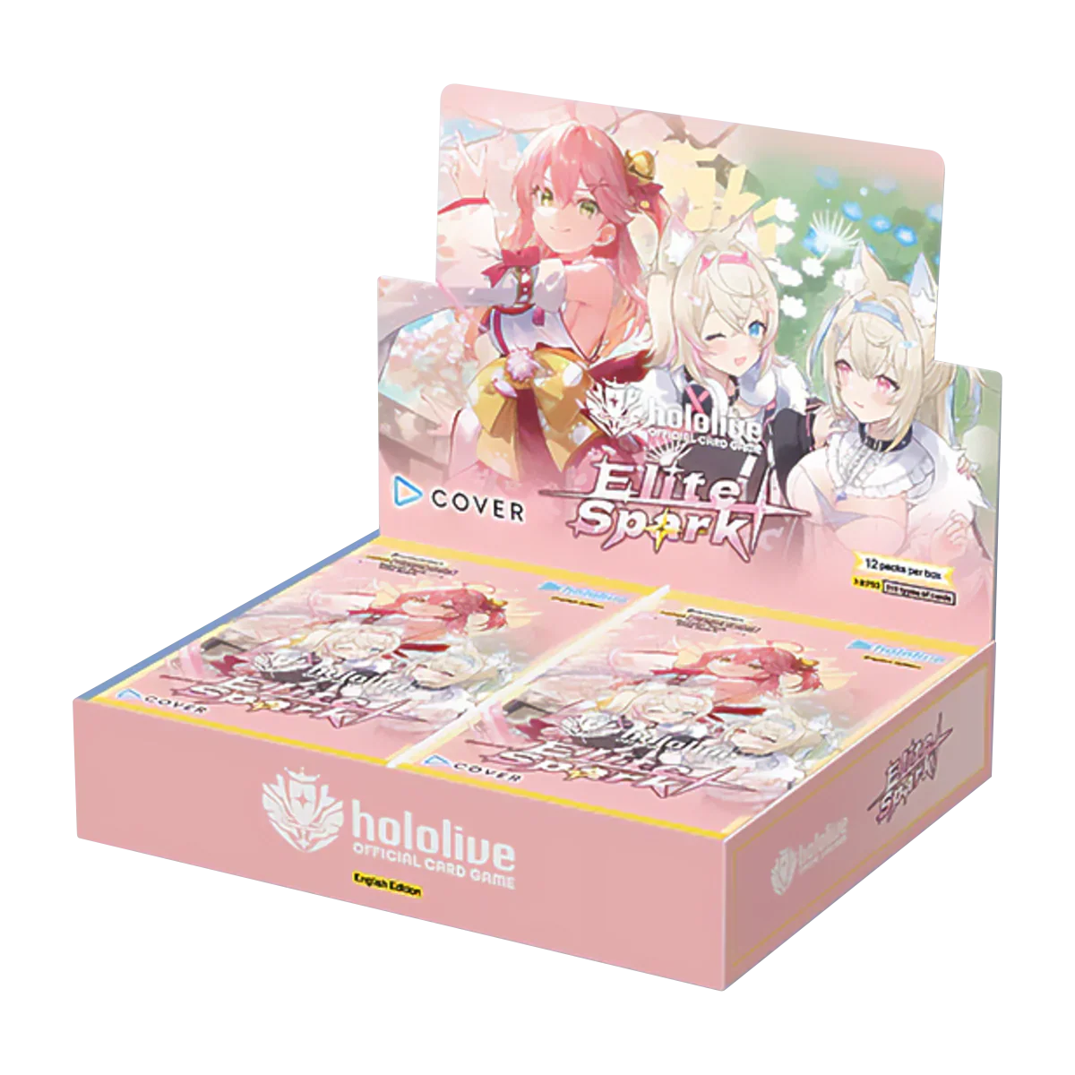Hololive Official Card Game Vol. 3 Elite Spark Booster Box Case
