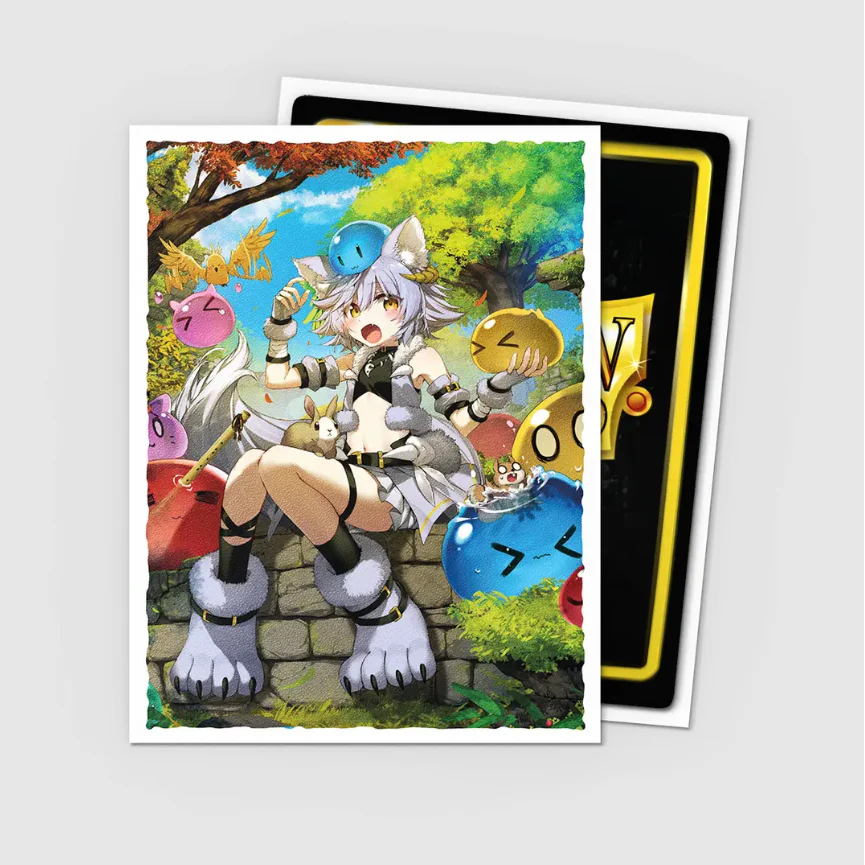 Dragon Shield - Grand Archive - 'Silvie, Slime Sovereign' Matte Textured Back Art Sleeves (BOX OF 100) - Image 2