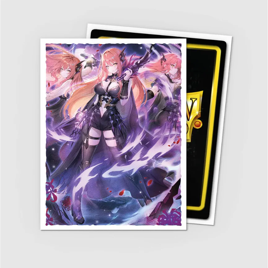Dragon Shield - Grand Archive - 'Tristan, Shadowdancer' Matte Textured Back Art Sleeves (BOX OF 100) - Image 2