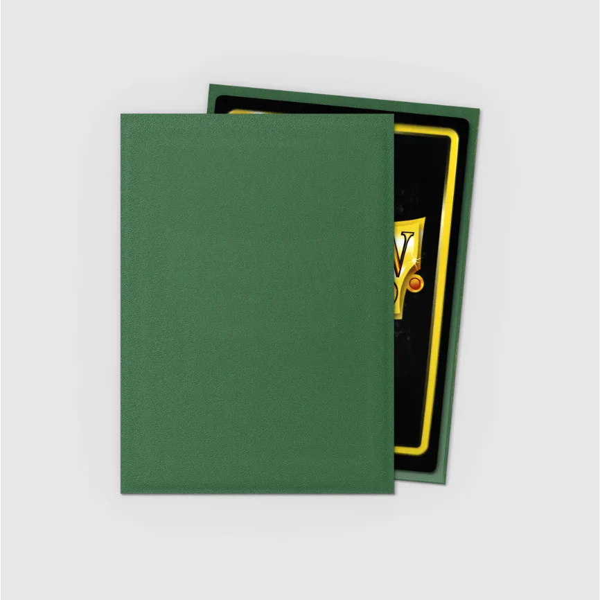 Dragon Shield - Standard 'Forest Green' Matte Sleeves 100 pack - Image 2