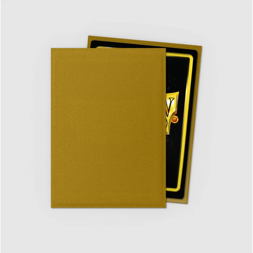 Dragon Shield - Standard 'Gold' Matte Sleeves 100 pack - Image 2