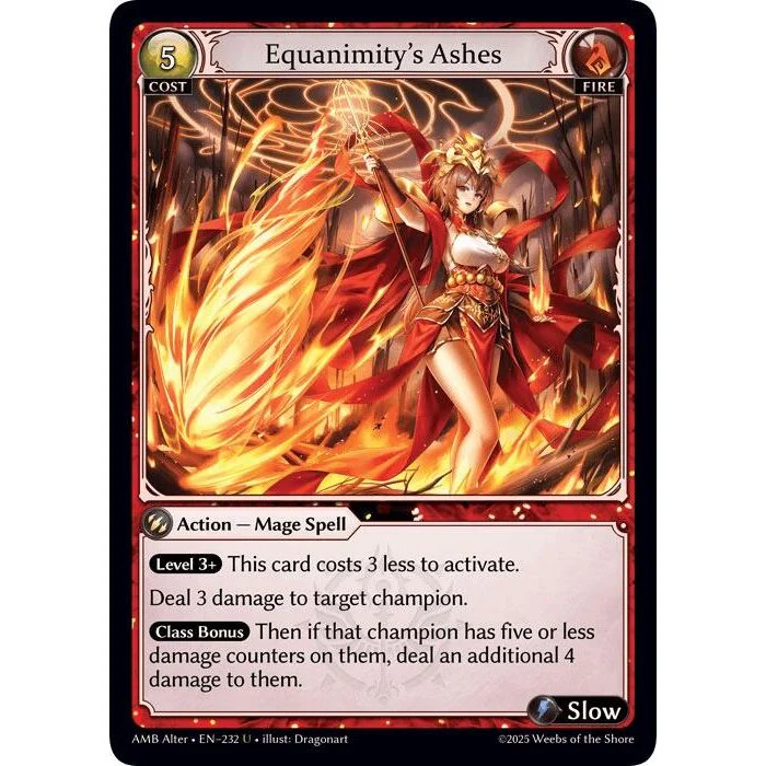 Equanimity's Ashes (232) (Mortal Ambition Alter Edition)