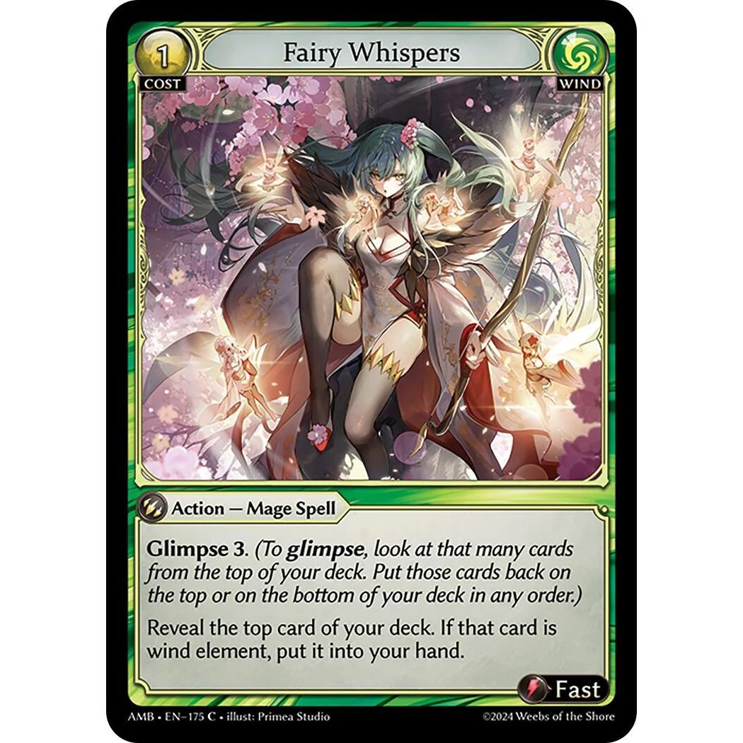Fairy Whispers (175) (Mortal Ambition)