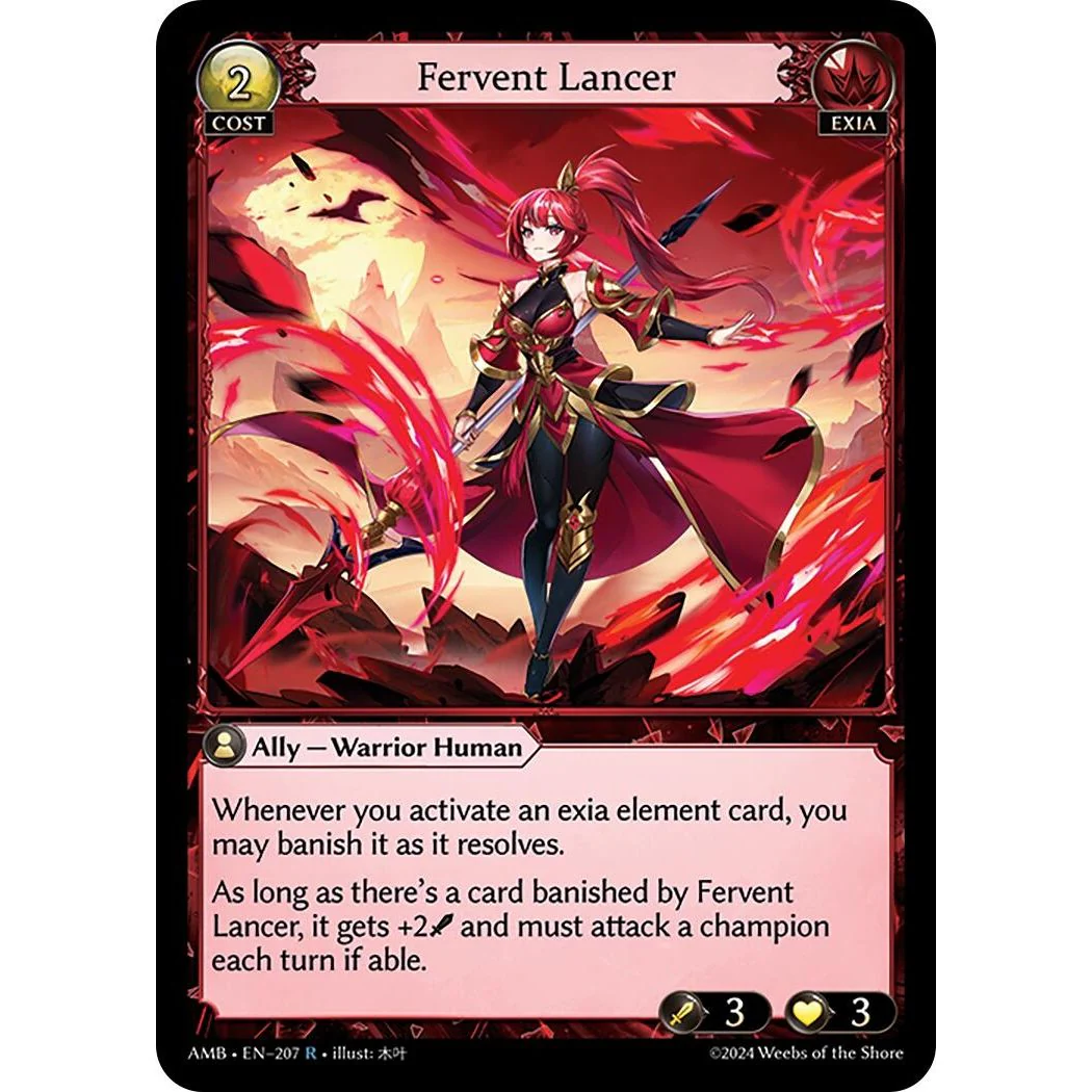 Fervent Lancer (207) (Mortal Ambition)
