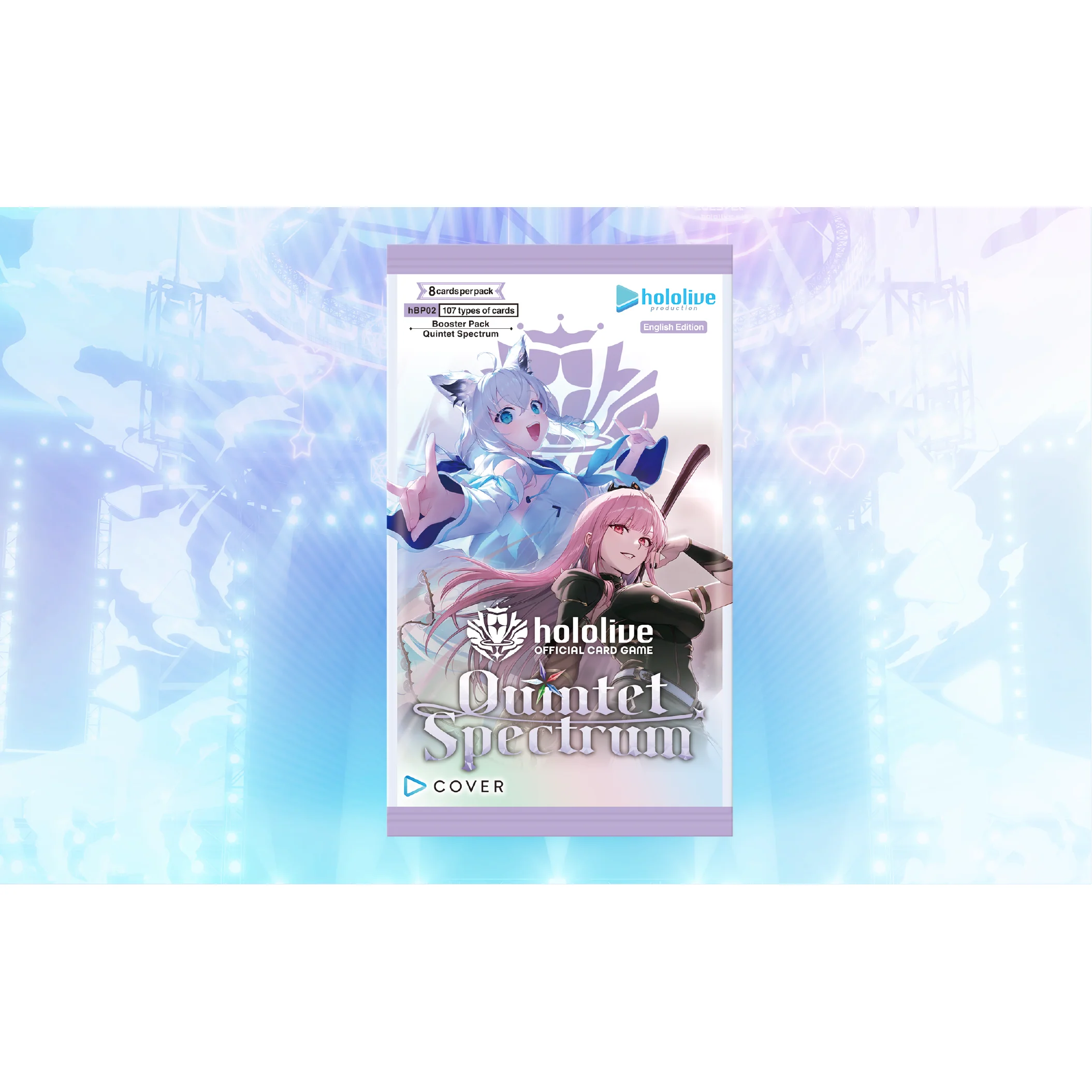 Hololive Official Card Game Vol. 2 Quintet Spectrum Booster Box - Image 2