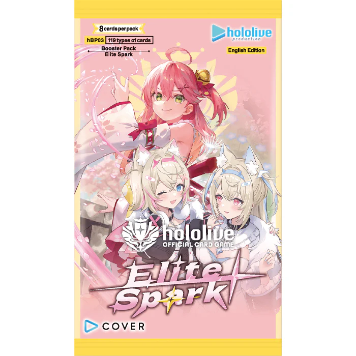 Hololive Official Card Game Vol. 3 Elite Spark Booster Box Case - Image 2