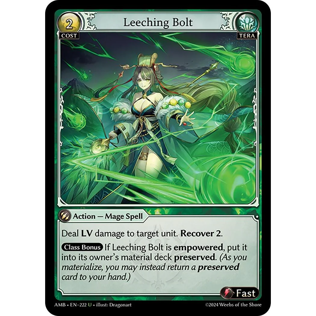 Leeching Bolt (222) (Mortal Ambition)