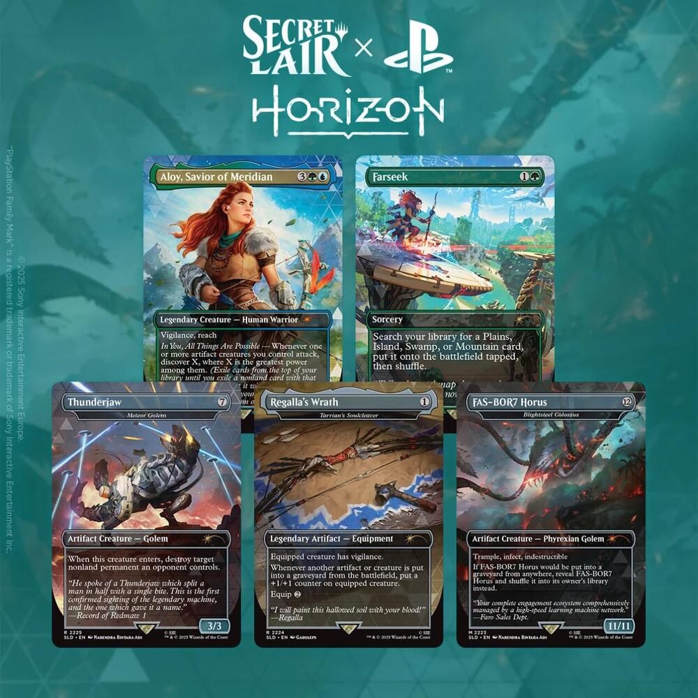 Magic The Gathering | Secret Lair x Horizon: Into the Forbidden West | Non-foil