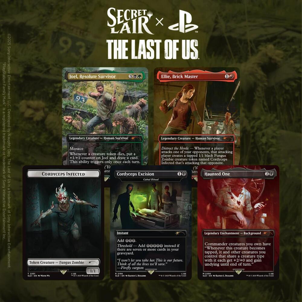 Magic The Gathering | Secret Lair x The Last of Us: Part I | Non-foil