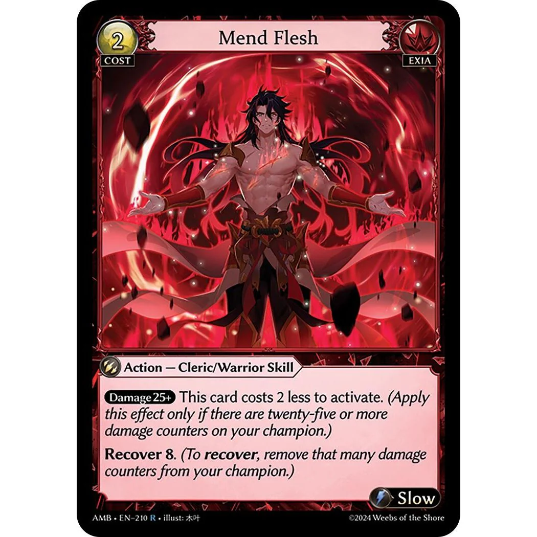 Mend Flesh (210) (Mortal Ambition)