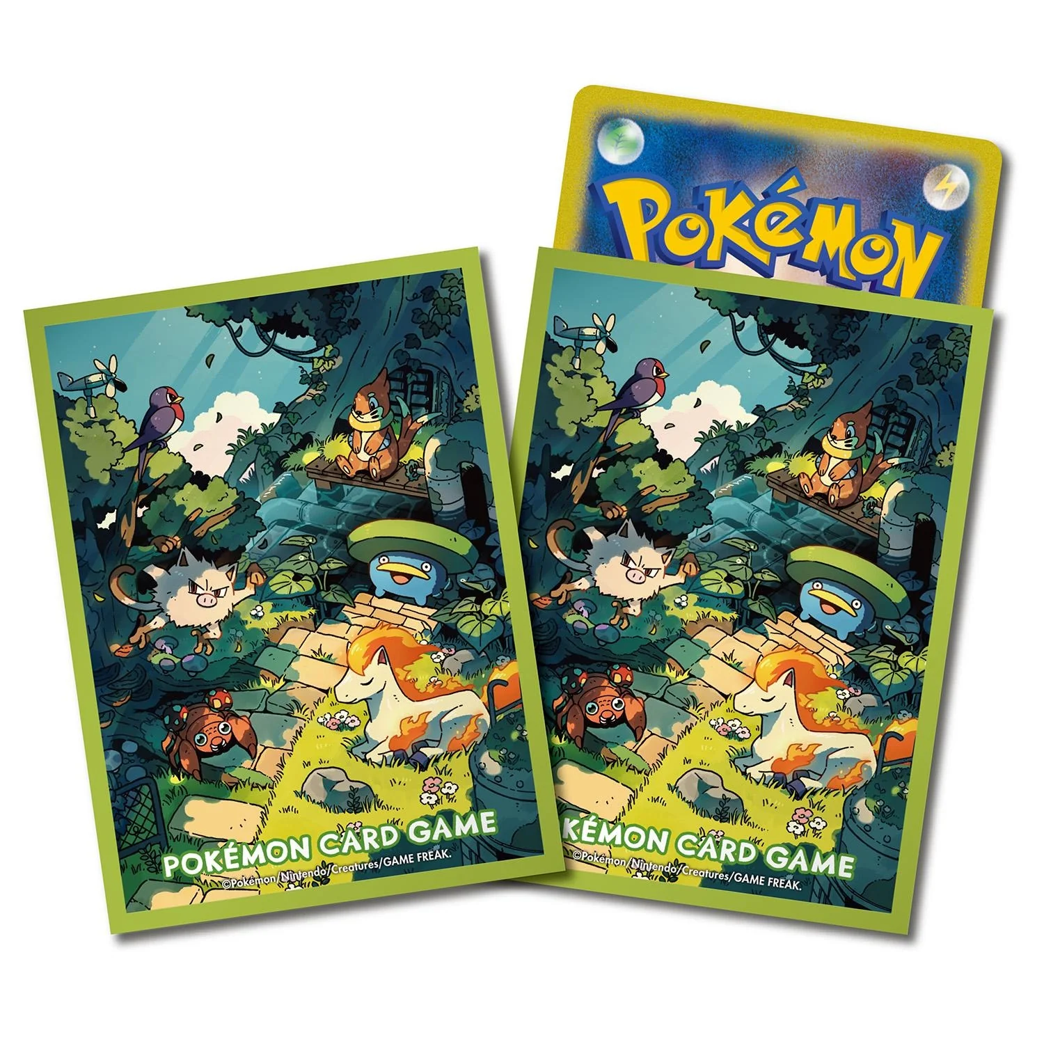 Pokémon Center Japan - Connecting Worlds - Secret Stairs - Sleeves - Image 2