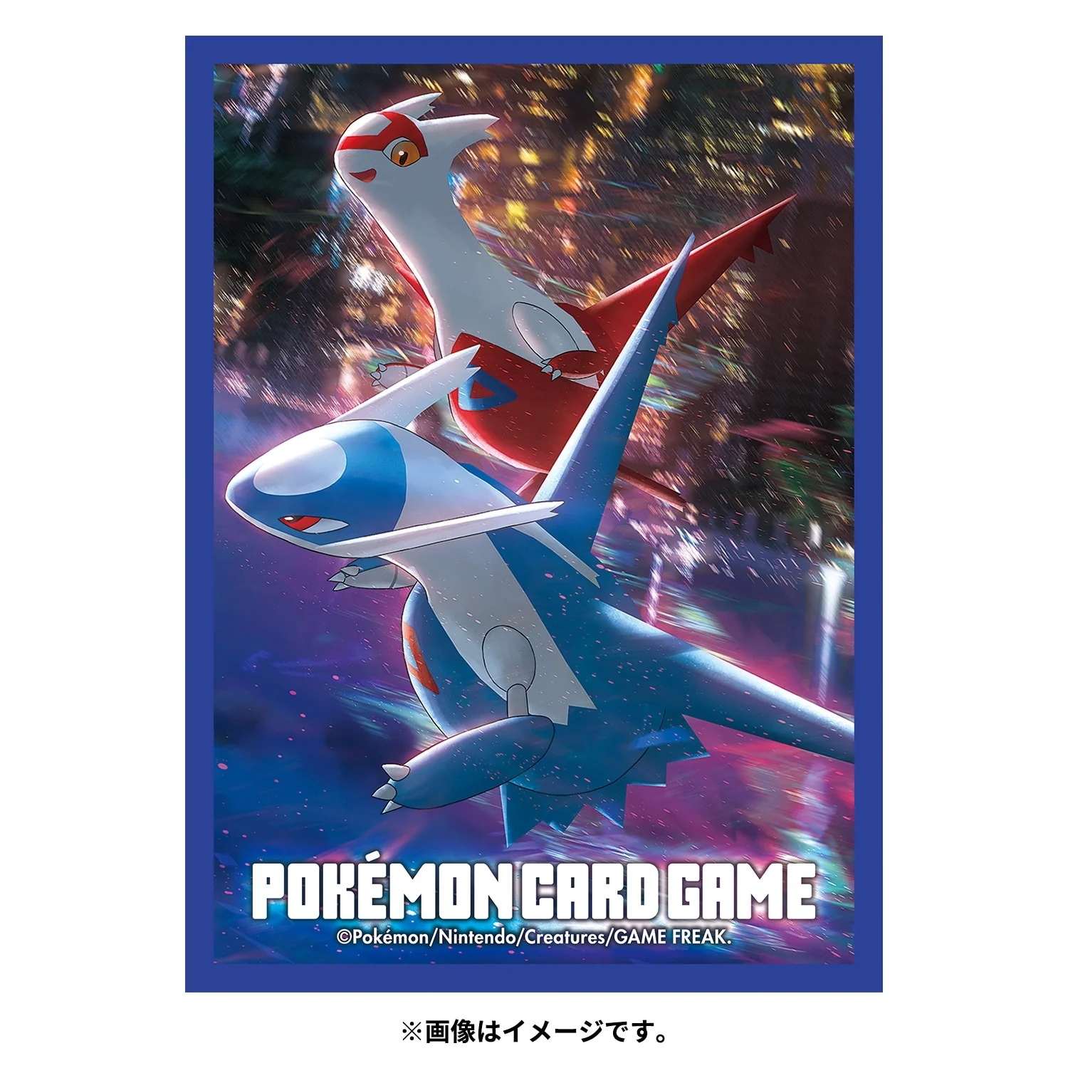 Pokémon Center Japan - Latios & Latias Night View - Sleeves
