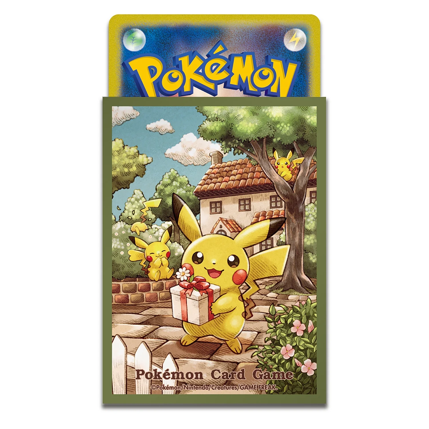 Pokémon Center Japan - Pikachu's Gift - Sleeves