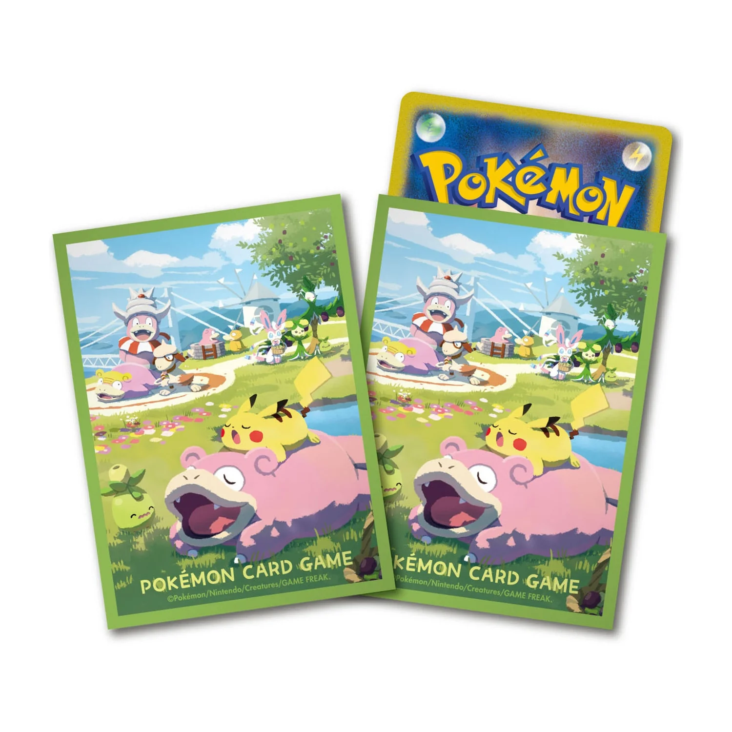 Pokémon Center Japan - Slowpoke & Pikachu - Sleeves - Image 2