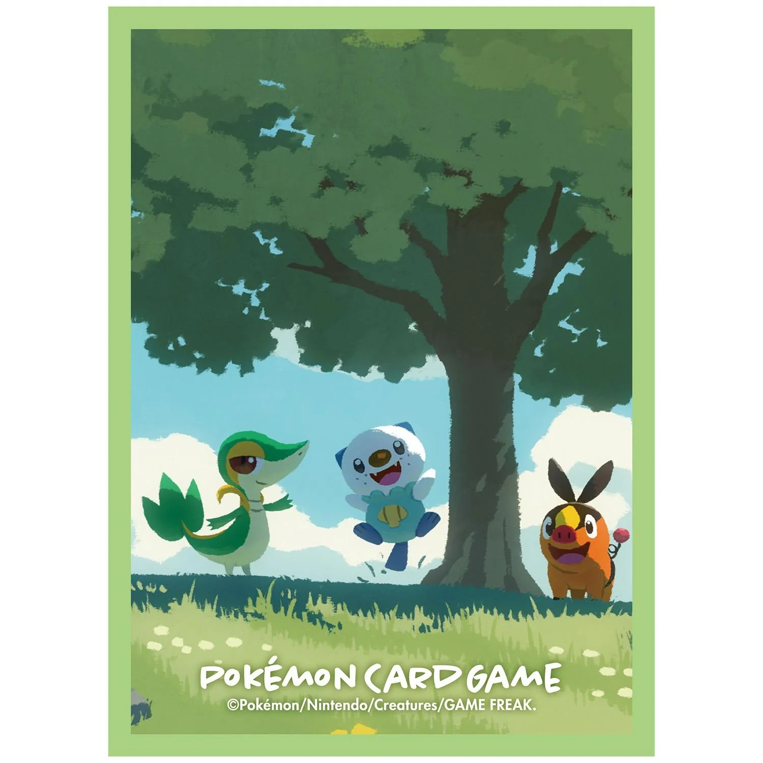 Pokémon Center Japan - Snivy & Tepig & Oshawott - Sleeves