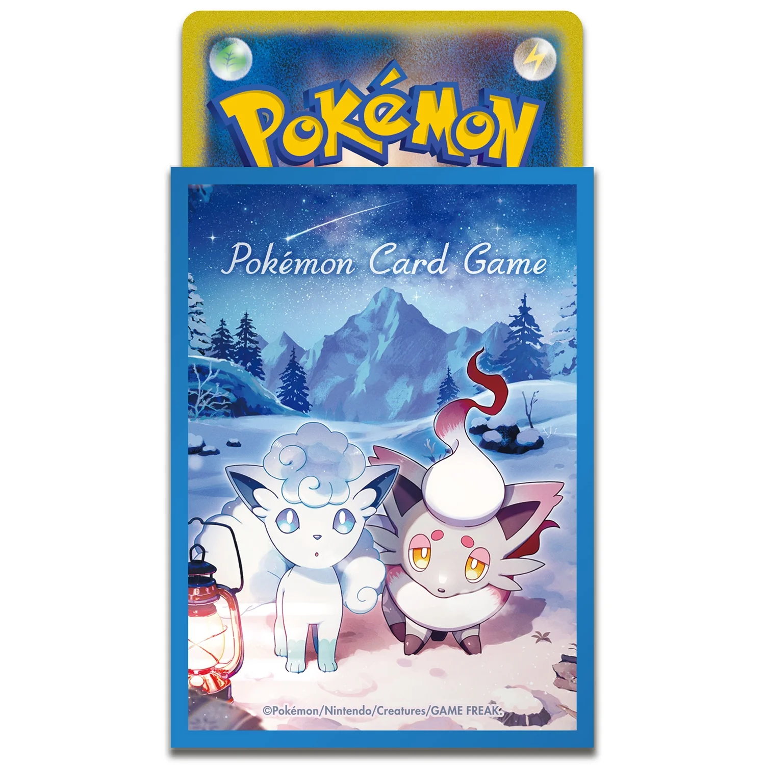 Pokémon Center Japan - Snowy Gathering Alolan Vulpix & Hisuian Zorua - Premium Gloss Sleeves