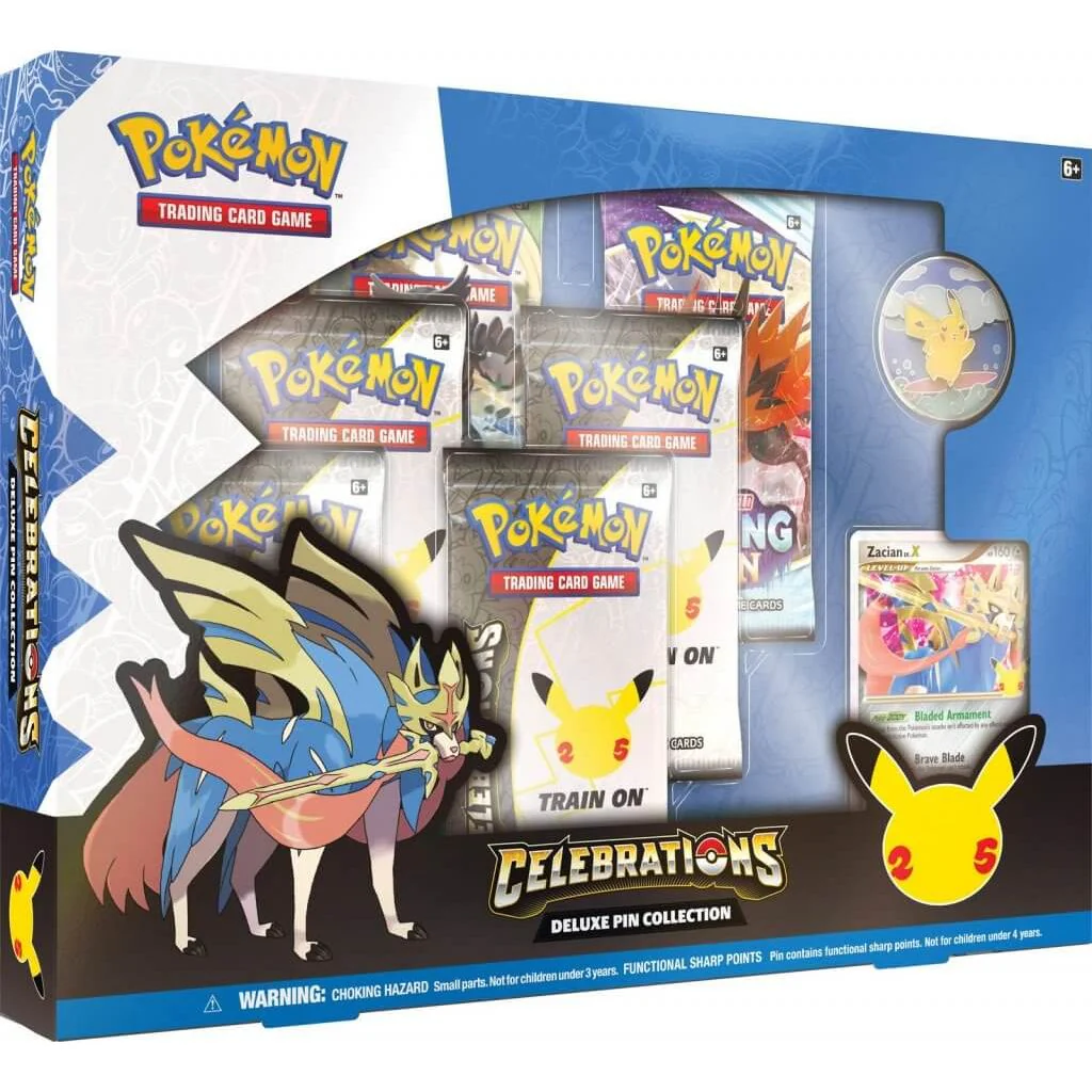 POKÉMON TCG Celebrations - Deluxe Pin Collection Box