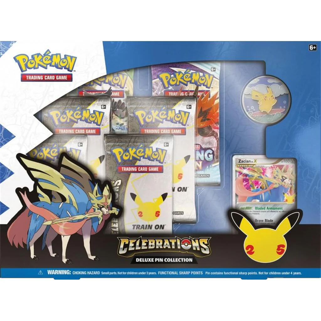 POKÉMON TCG Celebrations - Deluxe Pin Collection Box - Image 2