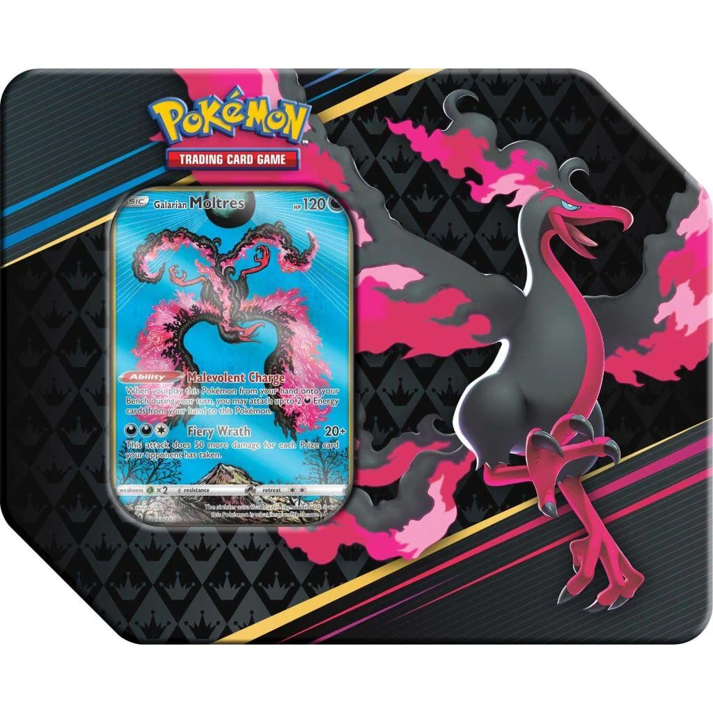 POKÉMON TCG Crown Zenith - Tin (Galarian Birds) - Image 4
