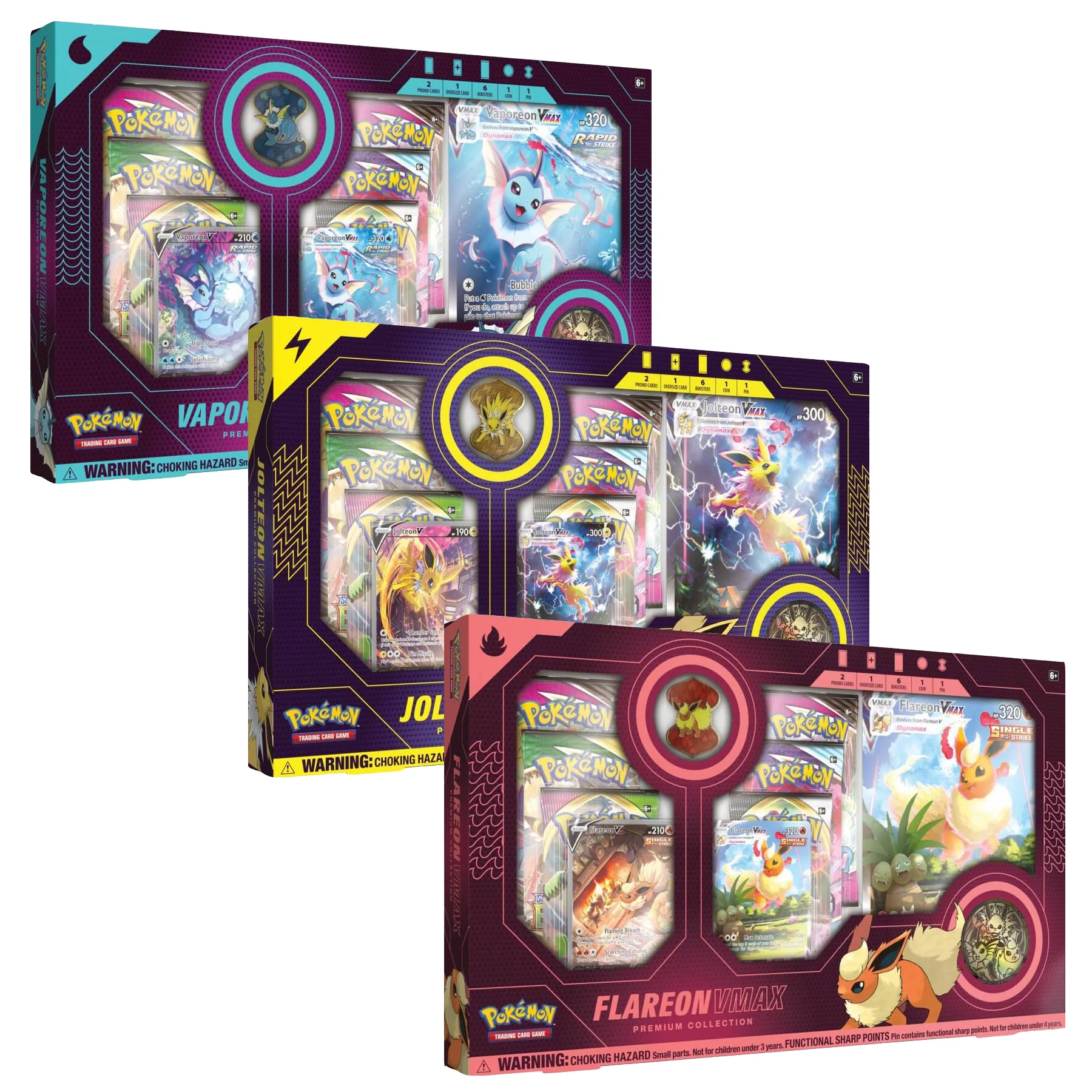 POKÉMON TCG - Eevee VMAX Premium Collection Boxes