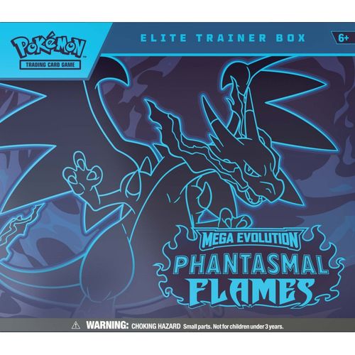 Pokemon TCG: Mega Evolution ME02 - Phantasmal Flames Elite Trainer Box (ETB) - Image 3