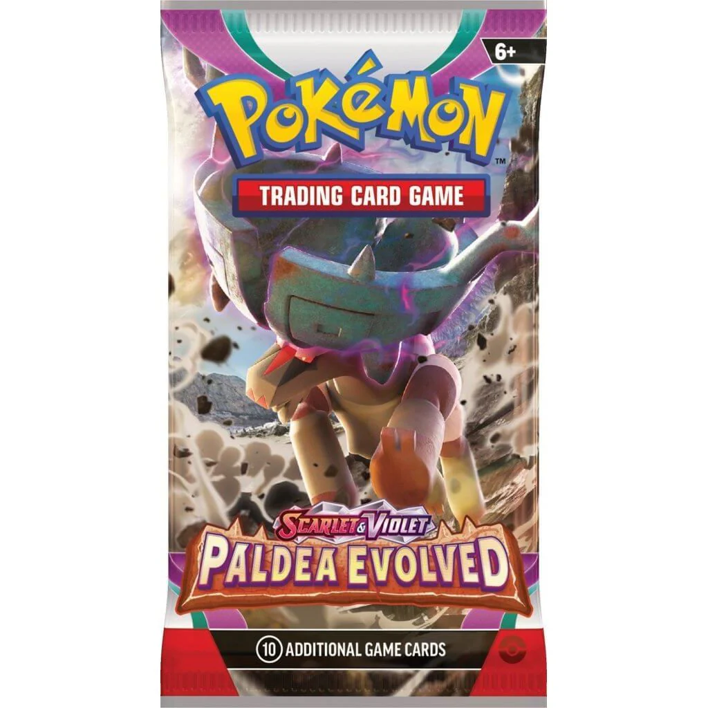 POKÉMON TCG Scarlet & Violet 2: Paldea Evolved Booster Pack - Image 3