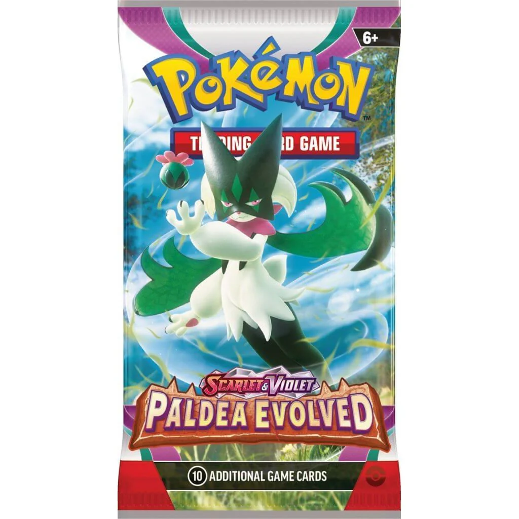 POKÉMON TCG Scarlet & Violet 2: Paldea Evolved Booster Pack - Image 5