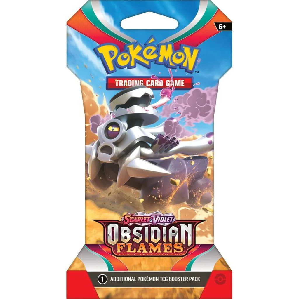 POKÉMON TCG Scarlet & Violet 3 Obsidian Flames Blister Pack - Image 3