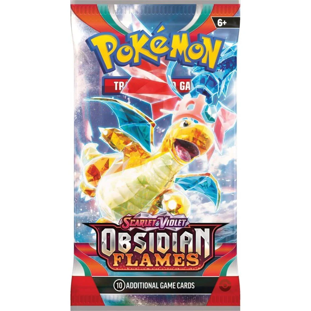 POKÉMON TCG Scarlet & Violet 3 Obsidian Flames Booster Pack - Image 4