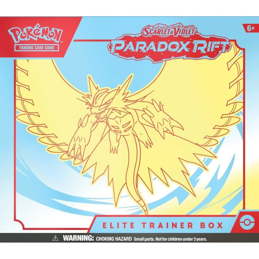 POKÉMON TCG Scarlet & Violet 4: Paradox Rift Elite Trainer Box (ETB) - Image 9