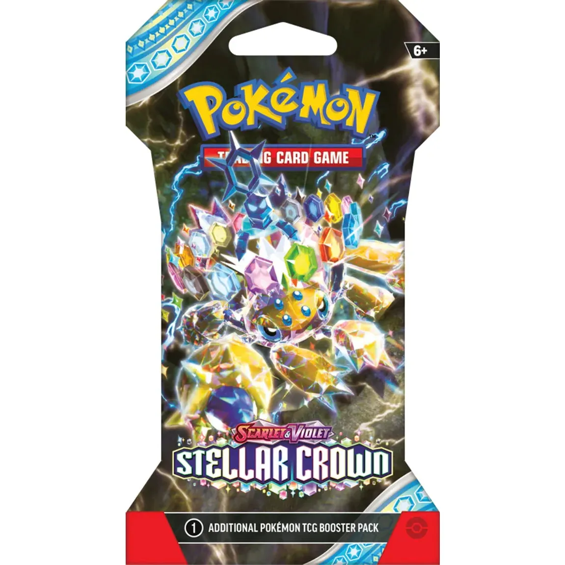 POKÉMON TCG Scarlet & Violet 7: Stellar Crown SLEEVED Booster Pack - Image 3