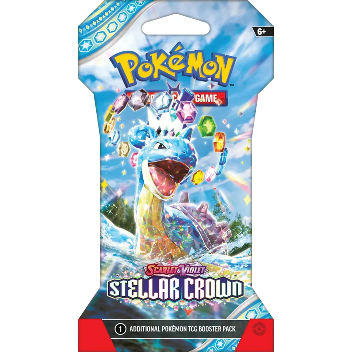 POKÉMON TCG Scarlet & Violet 7: Stellar Crown SLEEVED Booster Pack - Image 5