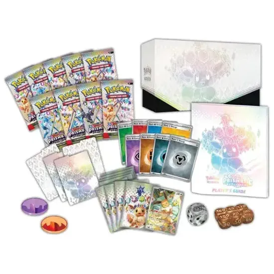 POKÉMON TCG Scarlet & Violet Prismatic Evolutions Elite Trainer Box - Image 2