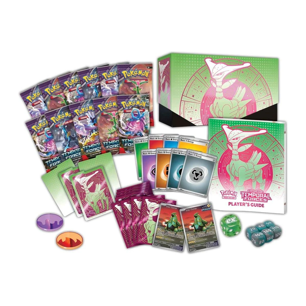 POKÉMON TCG Scarlet & Violet: Temporal Forces Elite Trainer Box (ETB) - Image 4