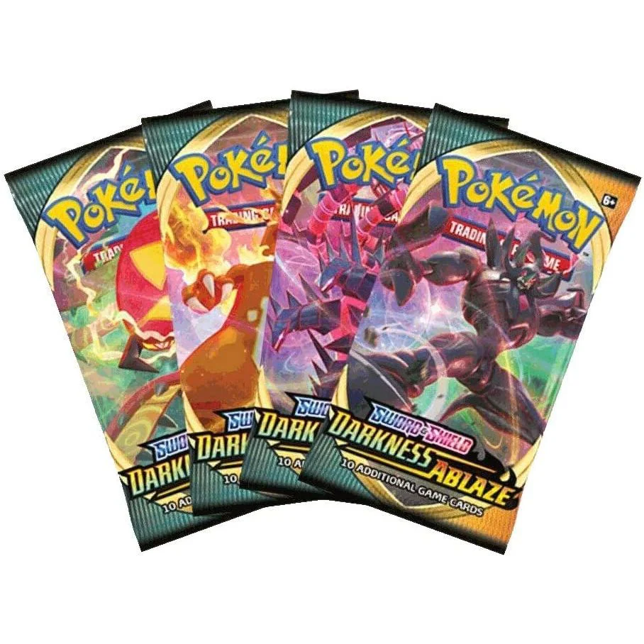 POKEMON TCG Sword And Shield - Darkness Ablaze Booster Pack - Image 2