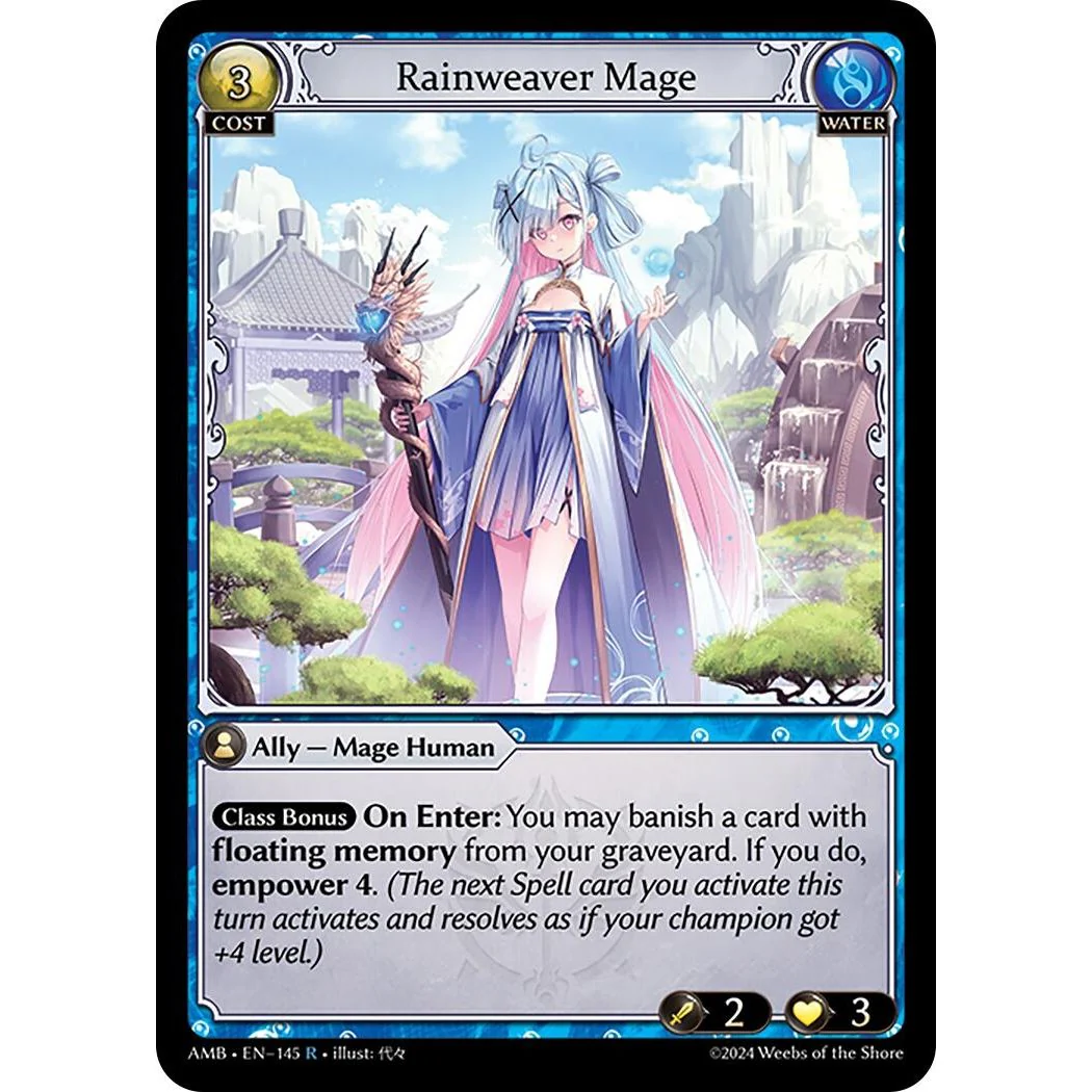 Rainweaver Mage (145) (Mortal Ambition)
