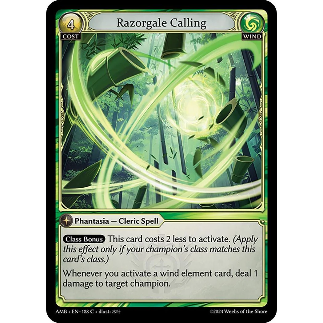 Razorgale Calling (188) (Mortal Ambition)