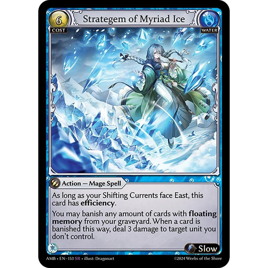 Strategem of Myriad Ice (153) (Mortal Ambition)