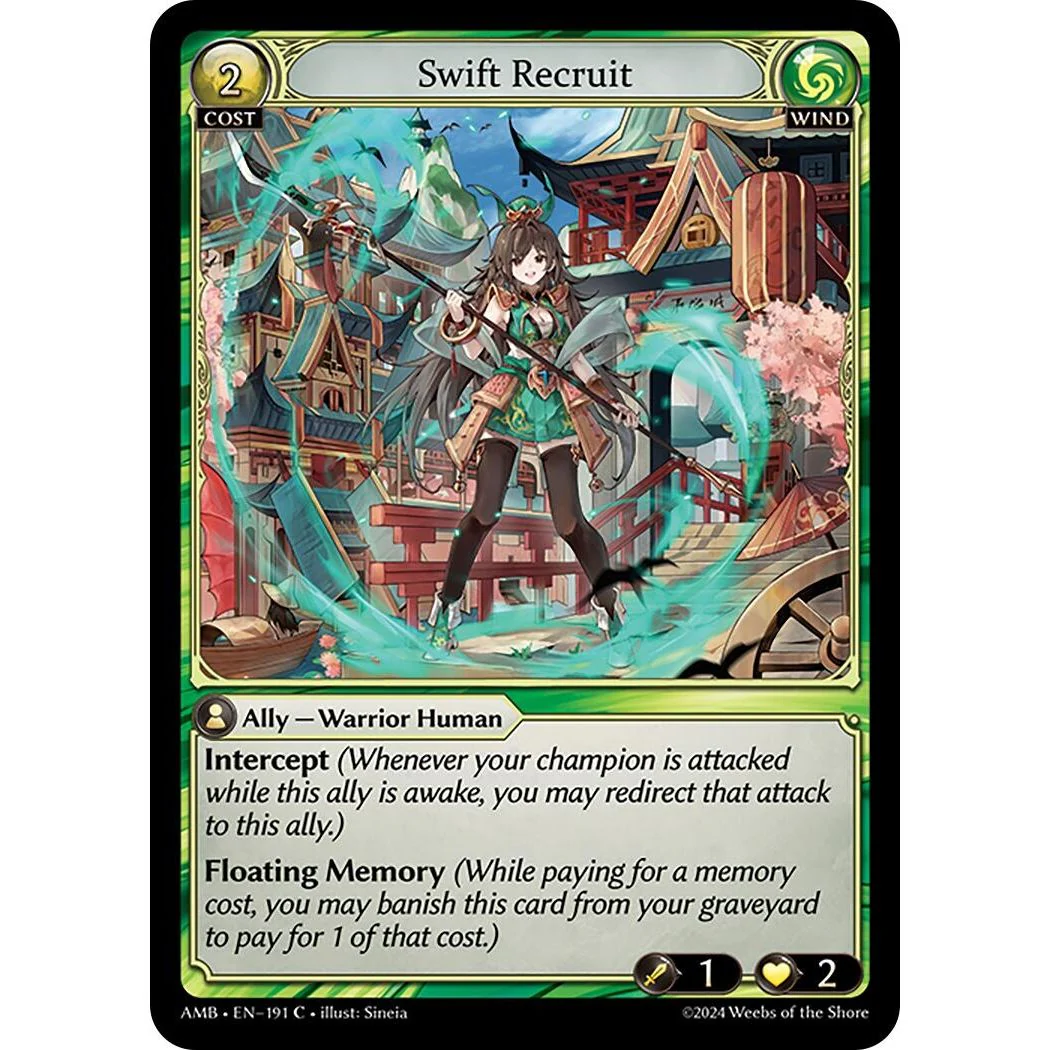 Swift Recruit (191) (Mortal Ambition)