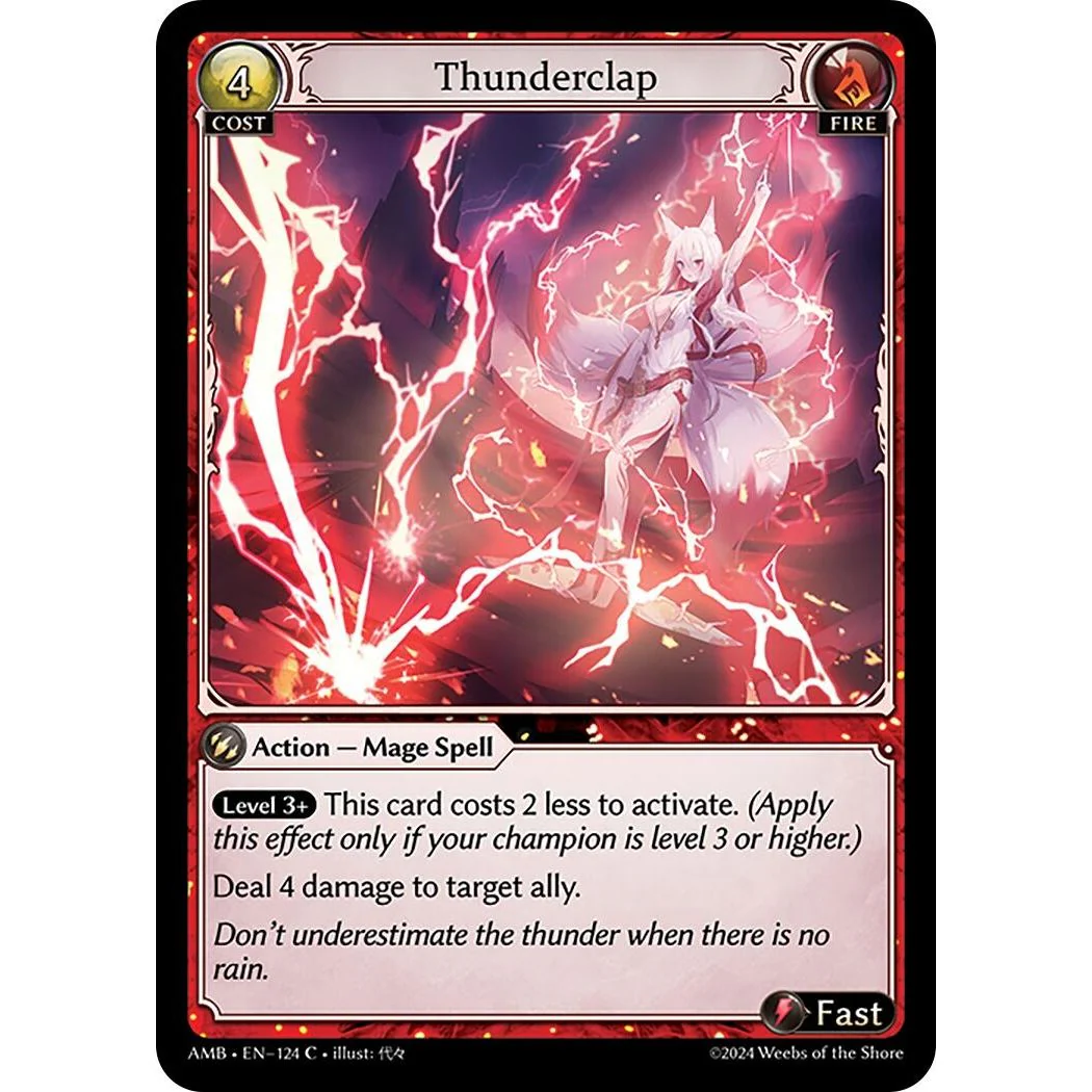 Thunderclap (124) (Mortal Ambition)