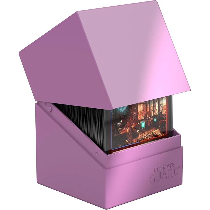 Ultimate Guard Boulder Deck Case 100+ Standard Size Solid Lavender Deck Box - Image 2
