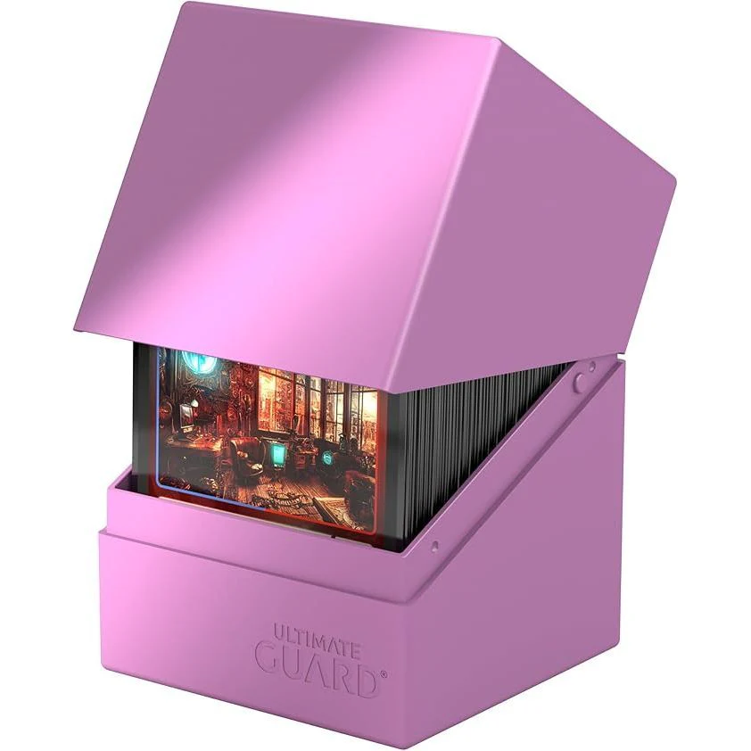Ultimate Guard Boulder Deck Case 100+ Standard Size Solid Lavender Deck Box - Image 4