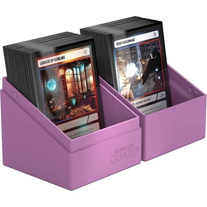 Ultimate Guard Boulder Deck Case 100+ Standard Size Solid Lavender Deck Box - Image 6