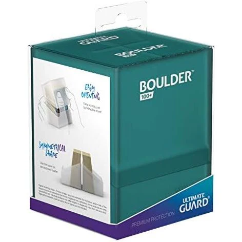 Ultimate Guard Boulder Deck Case 100+ Standard Size Malachite Deck Box