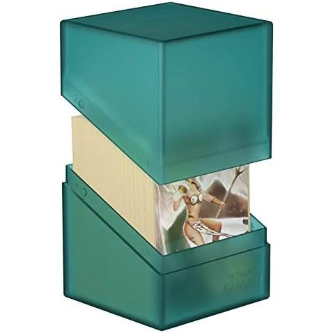 Ultimate Guard Boulder Deck Case 100+ Standard Size Malachite Deck Box - Image 4