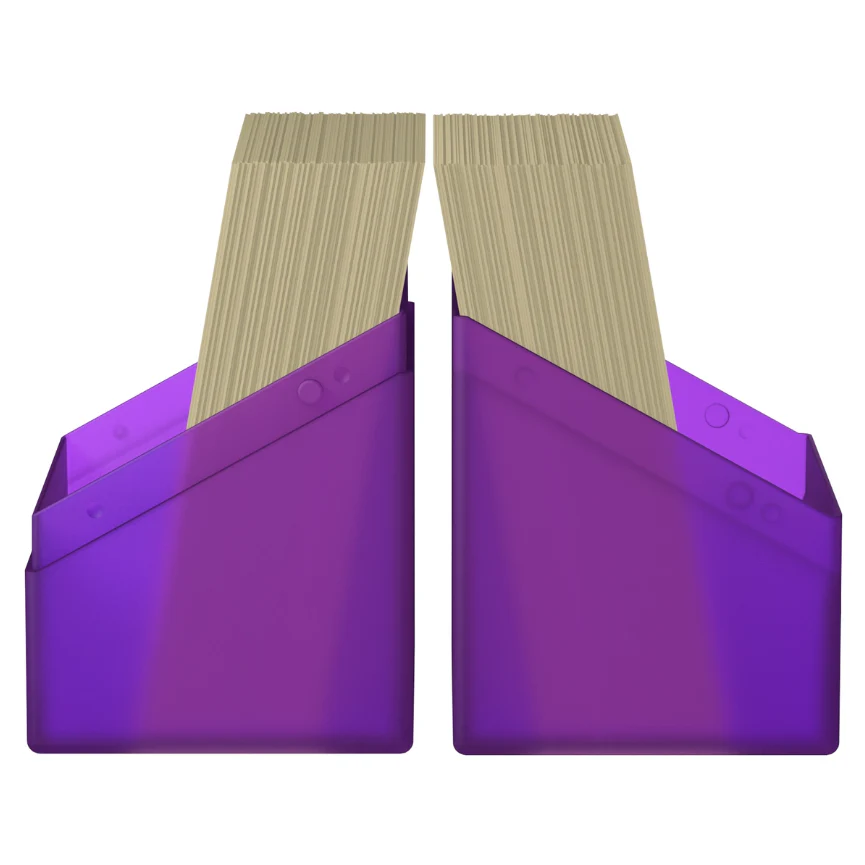 Ultimate Guard Boulder Deck Case 80+ Standard Size Amethyst Deck Box - Image 3