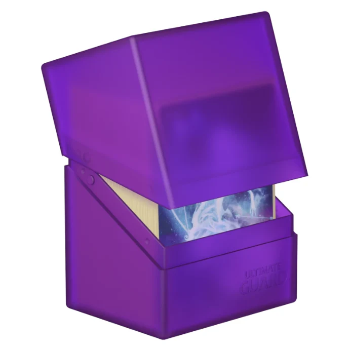 Ultimate Guard Boulder Deck Case 80+ Standard Size Amethyst Deck Box - Image 7